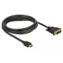 DeLOCK 85654 cavo e adattatore video 2 m HDMI tipo A (Standard) DVI Nero (85654)