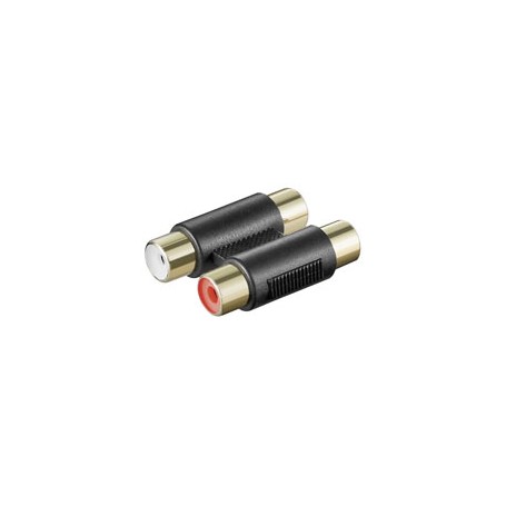 Goobay A 181 G 2xRCA Nero (12419)