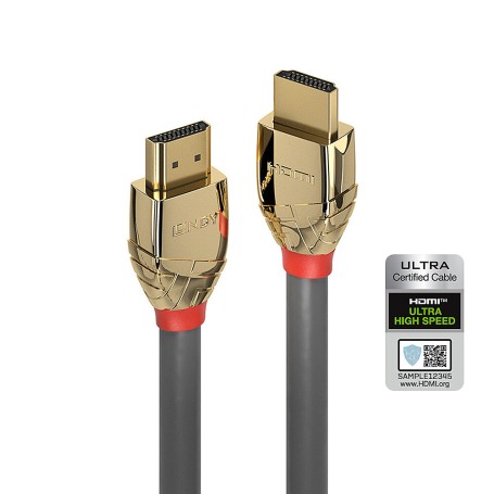 Lindy 37603 cavo HDMI 3 m HDMI tipo A (Standard) Grigio (37603)