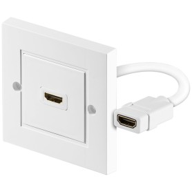 Goobay 51722 cavo HDMI HDMI tipo A (Standard) Bianco (51722)