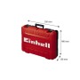 Einhell E-Box M55 valigetta porta attrezzi Valigetta/custodia classica Nero, Rosso (4530049)