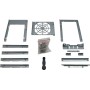 Inter-Tech 4U-4416L Supporto Nero, Argento (88887120)