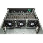 Inter-Tech 4F28 Supporto Nero, Argento (88887352)