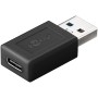 Goobay USB-C - USB 3.0 A, F/M USB C Nero (45400)