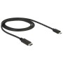 DeLOCK 83602 cavo USB 1 m USB 2.0 USB C Micro-USB B Nero (83602)