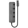 Lindy 43309 hub di interfaccia USB 3.2 Gen 1 (3.1 Gen 1) Type-A 5 Mbit/s Grigio (43309)