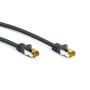 Goobay RJ-45 CAT7 1.5m cavo di rete Nero 1,5 m S/FTP (S-STP) (91599)