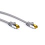 Goobay RJ-45 CAT7 1m cavo di rete Grigio S/FTP (S-STP) (91585)