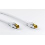 Goobay RJ-45 CAT7 10m cavo di rete Bianco S/FTP (S-STP) (91097)