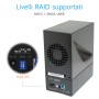 ICY BOX IB-RD3621U3 Box esterno HDD/SSD Nero 3.5" (60045)