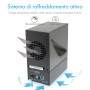 ICY BOX IB-RD3621U3 Box esterno HDD/SSD Nero 3.5" (60045)
