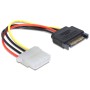 PCIe x1 Karte zu 4x extern USB Typ-A 5 Gbit/s (4-pin-Stromanschluss) (89363)