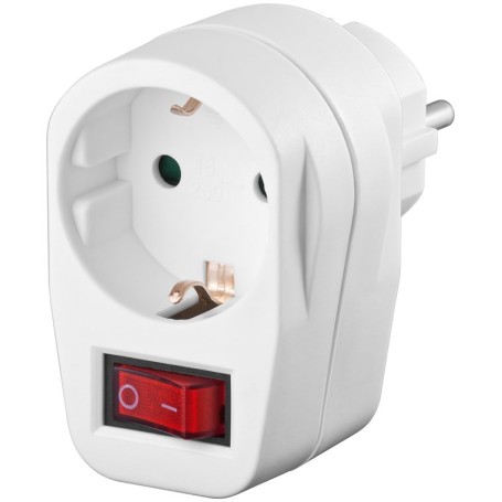 Goobay NK Schalter adattatore e invertitore Interno 3500 W Bianco (68906)