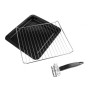 Rommelsbacher BG 1055/E fornetto con tostapane 18 L Nero, Acciaio inossidabile Grill (BG 1055/E)