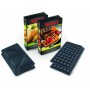 Tefal Snack Collection SW 852 D tostiera 700 W Nero, Acciaio inossidabile (SW852D) (SW 852D)