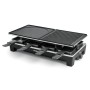 Rommelsbacher RCS 1350 griglia per raclette 8 persona(e) 1350 W Nero, Acciaio inossidabile (RCS 1350)