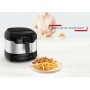 Tefal Uno FF215D friggitrice Singolo Indipendente 1600 W Nero, Acciaio inossidabile (FF215D)