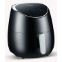 Severin FR 2445 friggitrice Singolo 5 L Indipendente 2000 W Friggitrice ad aria calda Nero, Metallico, Argento (FR 2445)