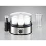Rommelsbacher ER 400 Pentolino per uova 7 uovo/uova 400 W Nero, Acciaio inossidabile, Trasparente (ER 400) (ER400)