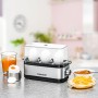 Rommelsbacher ER 300 Pentolino per uova 3 uovo/uova 300 W Acciaio inossidabile, Trasparente (ER 300) (ER300)