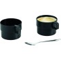 Clatronic WKR 3624 bollitore elettrico 0,5 L 1000 W Nero, Acciaio inossidabile (263729)