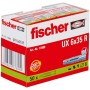 Universaldbel UX 6x35 R (hellgrau, 50 Stck) (77889)