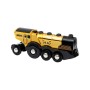 BRIO Goldene Batterielok mit Licht und Sound (33630)