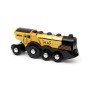 BRIO Goldene Batterielok mit Licht und Sound (33630)