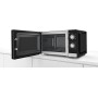 Bosch Serie 2 FFL020MS2 forno a microonde Superficie piana Solo microonde 20 L 800 W Nero, Acciaio inossidabile (FFL020MS2)