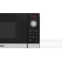 Bosch Serie 2 FFL023MS2 forno a microonde Superficie piana Solo microonde 20 L 800 W Nero, Acciaio inossidabile (FFL023MS2)