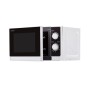 Sharp Home Appliances R-200WW Superficie piana Solo microonde 20 L 800 W Nero, Bianco (18100088)