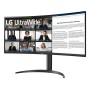 LG 34WR55QK-B Monitor PC 86,4 cm (34") 3440 x 1440 Pixel Wide Quad HD Nero (34WR55QK-B.AEU)