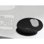 DeLOCK 12559 tappetino per mouse Nero (12559)