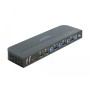 DeLOCK 11484 switch per keyboard-video-mouse (kvm) Nero (11484)
