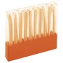 Cleansystem Grundausstattung mit Handbrste S soft (grau/orange, inkl. 10 Seifenstbchen, Reinigungsspritze, Verbinder) (18862-20)