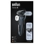 Braun Series 6 61-N1000s Rasoio Nero, Grigio
