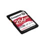 Kingston Technology 256GB Canvas React Plus SDXC UHS-II 280R/150W U3 V60 for Full HD/4K (SDR2V6/256GB)