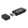 DeLOCK 91602 lettore di schede USB 2.0 Nero (91602)