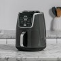 Heiluftfritteuse MAX AF160EU (grau, 1.750 Watt, Korb 5,2 Liter)