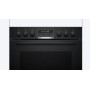 Bosch HEG578BB4 + NVQ645CB6E set di elettrodomestici da cucina Piano cottura a induzione Forno elettrico (HND677LS62)