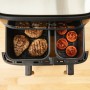 Tefal Dual Easy Fry & Grill EY905B Doppia 8,3 L Indipendente 2700 W Friggitrice ad aria calda Grigio