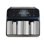 Unold 58685 friggitrice Doppia 8 L Indipendente 1700 W Friggitrice ad aria calda Nero, Grigio