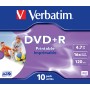 Verbatim 43508 DVD vergine 4,7 GB DVD+R 10 pz (43508)