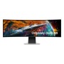 Samsung G95SC Monitor PC 124,5 cm (49") 5120 x 1440 Pixel Dual QHD OLED Argento (LS49CG954SUXEN)