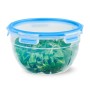 EMSA CLIP & CLOSE N10114 Rotondo Contenitore 2,6 L Blu, Trasparente 1 pz (N1011400)