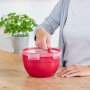 EMSA Clip & Micro Contenitore Rotondo Microonde, Rosso, 1,1 L (N1060500)