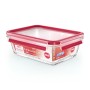 EMSA CLIP & CLOSE N10410 Rettangolare Scatola 1,3 L Trasparente 1 pz (N1041000)
