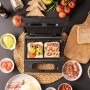 Multi Toast & Grill SWG 700 3-in-1 Max (schwarz/edelstahl, 700 Watt, mit 3 Platten-Sets)