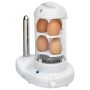 Hot Dog Maker inkl. Eierkocher 3420 EK N (wei, 380 Watt, fr 14 Wrstchen oder 6 Eier) (251136)