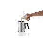 Okka Rich Moka Pot  (chrom/schwarz) (OK0027) (OK0027-0500)